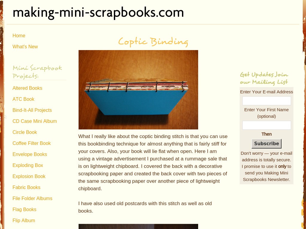 Top 10 Coptic Stitch Binding Tutorials On The Internet - IBookBinding ...