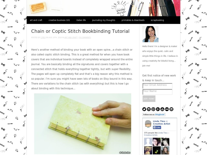 Top 10 Coptic Stitch Binding Tutorials On The Internet - IBookBinding ...